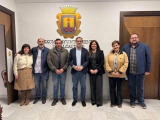 Reunión sobre la ampliación de suelo industrial en Alcaudete.