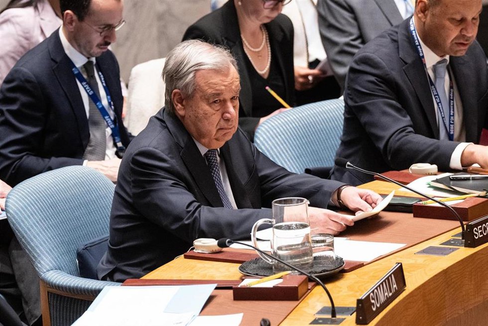 El secretario general de Naciones Unidas, António Guterres