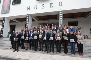 Presentación en el Museo de Huelva el libro 'Memoria Taurina de Huelva'.
