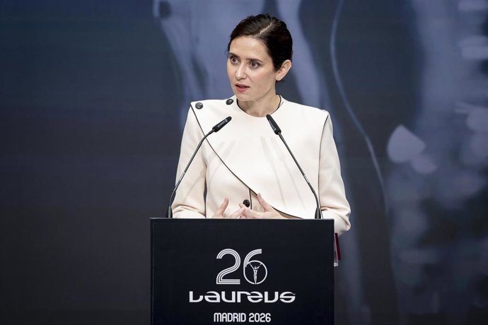 La presidenta de la Comunidad de Madrid, Isabel Díaz Ayuso