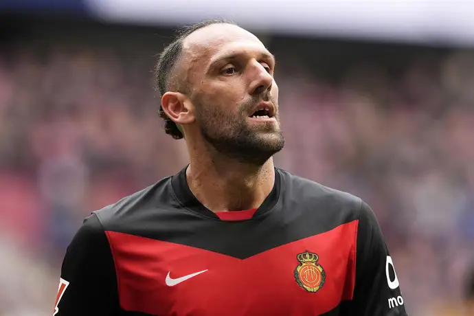 Vedat Muriqi con el RCD Mallorca