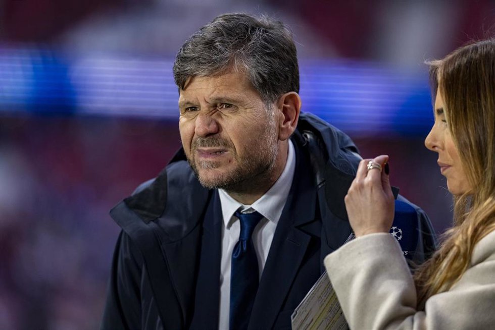 El director deportivo del Atlético de Madrid, Mateu Alemany