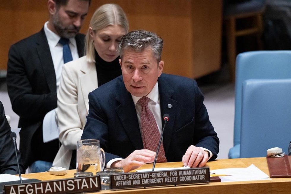 Archivo - El secretario general adjunto de la ONU para Asuntos Humanitarios, Tom Fletcher, en una imagen de archivo