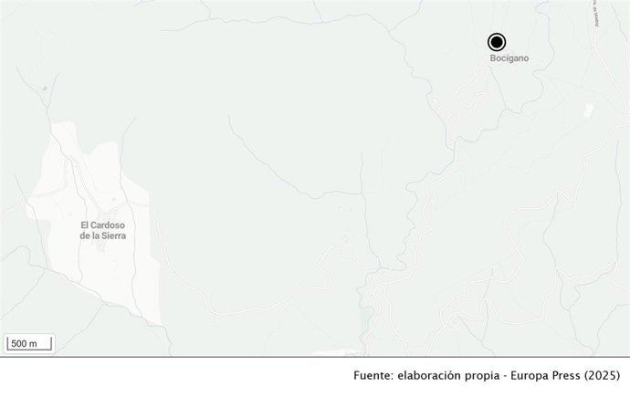 El incidente ha tenido lugar en una explotación agrícola de la pedanía de Bocígano.