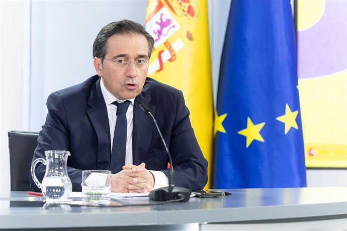 El ministro de Asuntos Exteriores, Unión Europea y Cooperación, José Manuel Albares