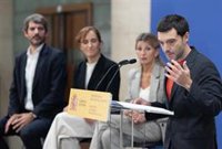 Ministros de Sumar cierran filas con Sánchez y acusan al PP de situarse junto a Trump pese a sus amenazas a España
