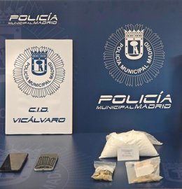 Detenido en Vicálvaro con casi un kilo de ketamina escondido en un vehículo de alquiler