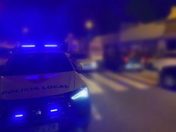 Coche de la Policía Local de Las Palmas de Gran Canaria