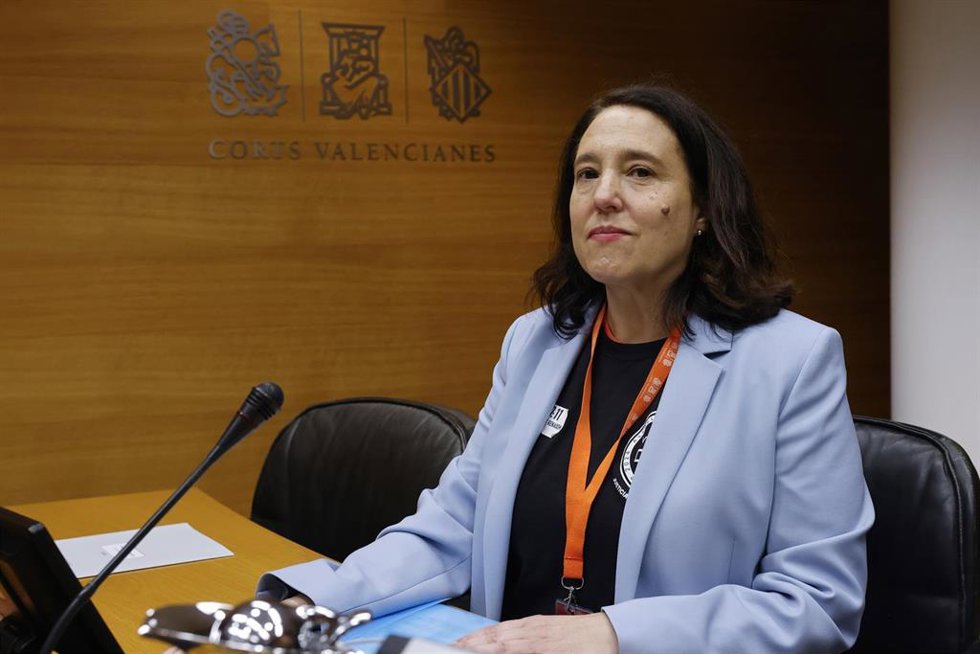 La presidenta de la Associació Víctimes de la Dana 29 d'Octubre 2024, Mariló Gradolí, en imagen dearchivo. 