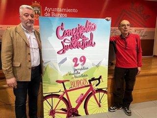 Presentación de las Jornadas del Mundo en Bicicleta de Burgos.