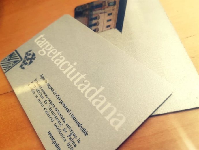 Archivo - Tarjeta ciudadana de Palma, recurso