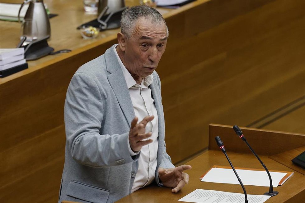 El síndic de Compromís, Joan Baldoví, en imagen de archivo.