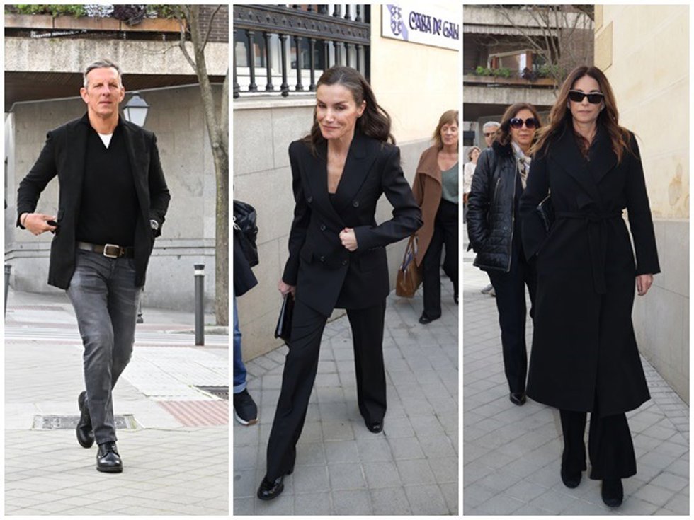 Joaquín Prat, la Reina Letizia y Mariló Montero, entre los asistentes a la capilla ardiente de Fernando Ónega