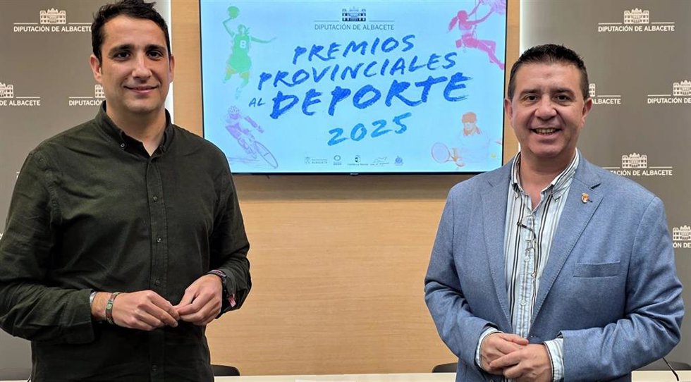 Presentación de la Gala del Deporte en la Diputación de Albacete.