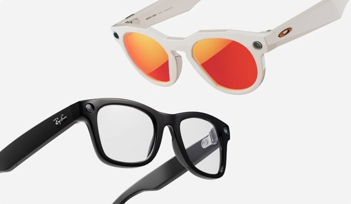 Óculos Ray-Ban Meta e Oakley Meta
