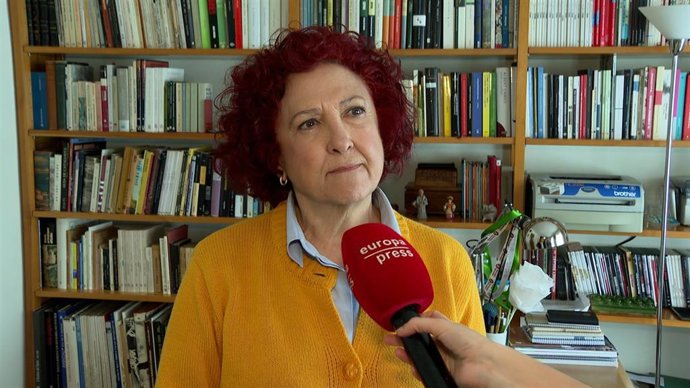 La presidenta del Centre Delàs, Tica Font