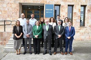Visita de la consejera de Economía, Empresas y Empleo, Patricia Franco, a la empresa Garoc, en Ciudad Real.