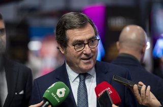 El presidente de la CEOE, Antonio Garamendi.