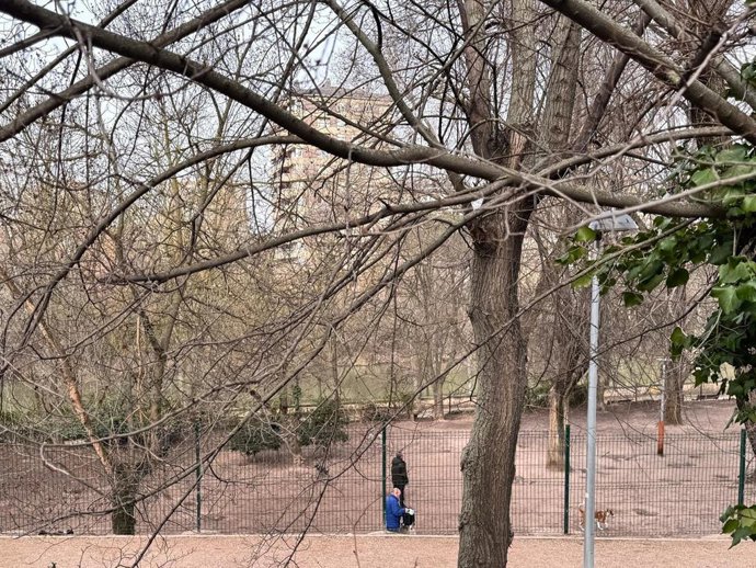 Imagen de un parque de Valladolid.