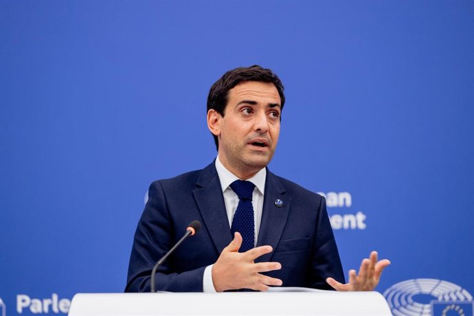 Archivo - El vicepresidente de la Comisión Europea de Prosperidad e Estrategia Industrial, Stéphane Séjourné.