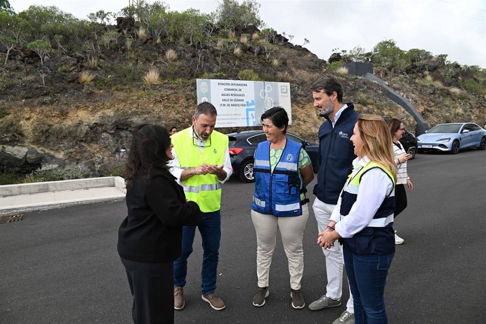 Archivo - Acuerdan impulsar las aguas residuales de Candelaria a la EDAR de Güímar con 8,3 millones de inversión