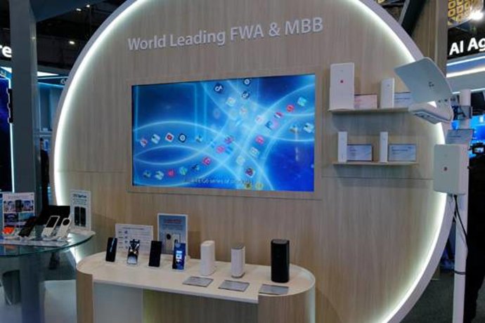 Nuevos productos FWA y MBB de ZTE en su instalación en MWC 2026
