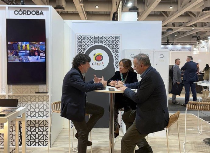 La delegada de Turismo de Córdoba, Marián Aguilar, asiste a la ITB de Berlín, una de las principales ferias turísticas del mundo.