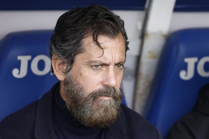Archivo - El nuevo entrenador del Deportivo Alavés, Quique Sánchez Flores.