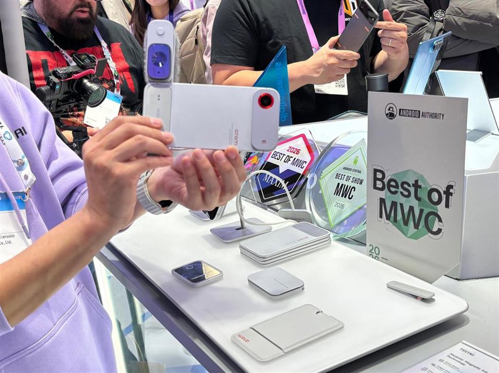 Prototipo de smartphone modular de TECNO