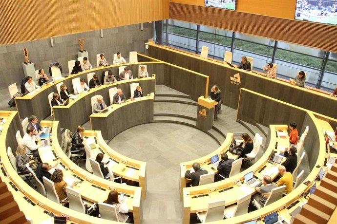 Archivo - Pleno de las Juntas Generales de Gipuzkoa