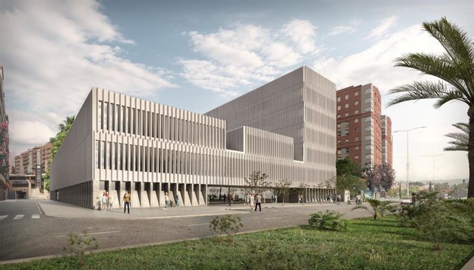 Archivo - Proyecto e la Ciudad de la Justicia de Algeciras. ARCHIVO.