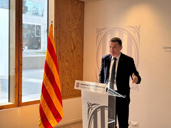 El conseller d'Agricultura, Ramaderia, Pesca i Alimentació de la Generalitat, Òscar Ordeig