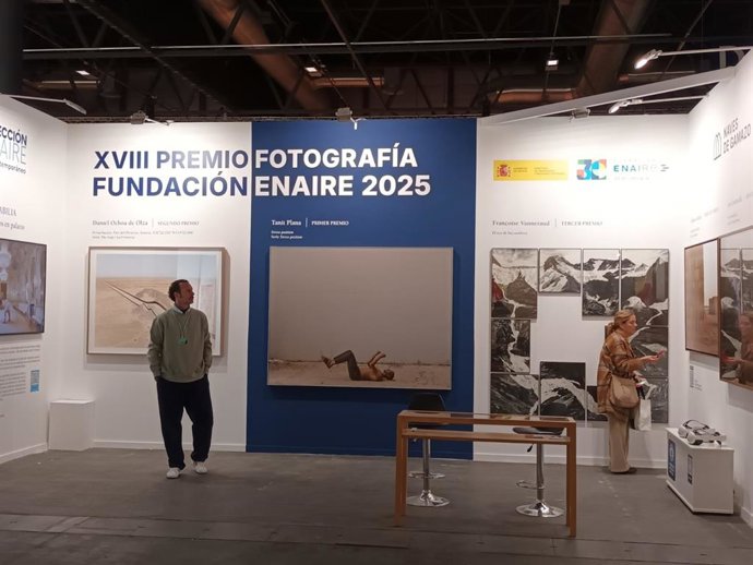 Fundación Enaire cumple 30 años de participación en la feria ARCO al acudir a la edición de 2026.