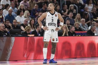 Archivo - Carsen Edwards durante un partido de la Virtus Bolonia