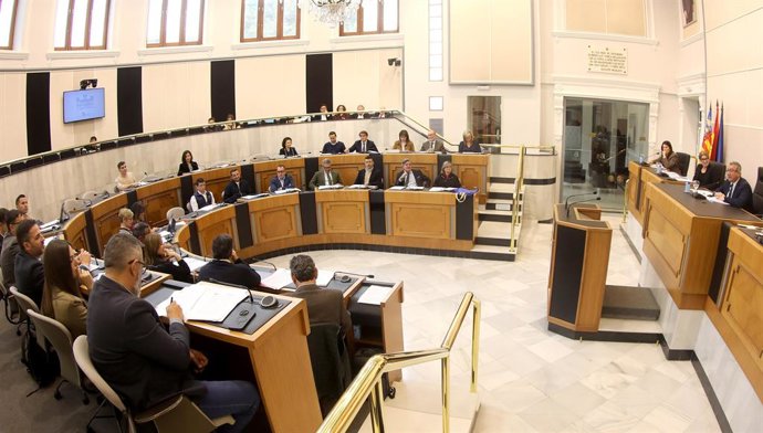 Pleno de marzo de la Diputación de Alicante