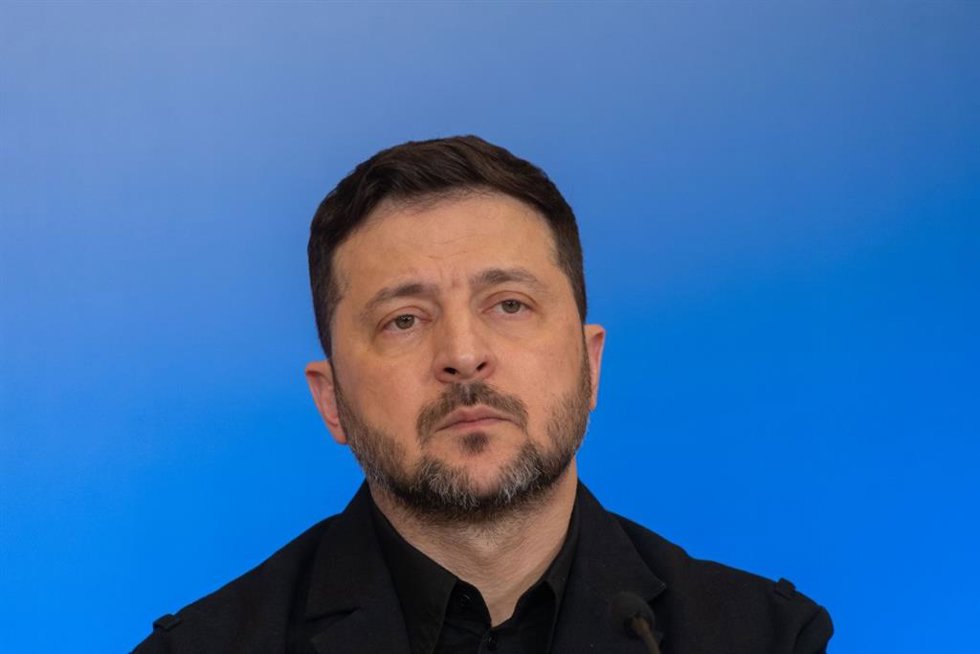 Volodimir Zelenski, presidente de Ucrania.