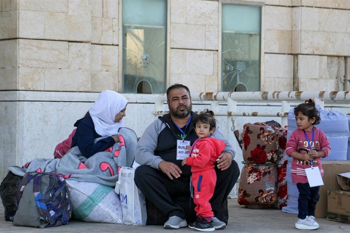 Archivo - Refugiados sirios, en una imagen de archivo.