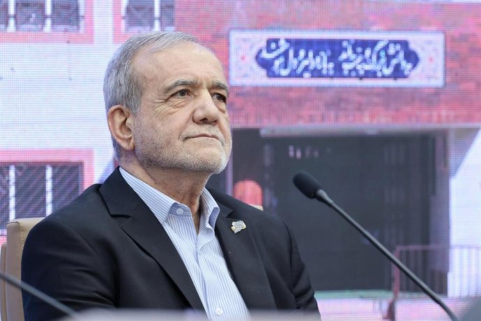 El presidente de Irán, Masud Pezeshkian