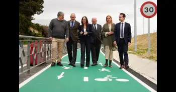 La Junta inaugura la vía ciclopeatonal del Aljarafe entre Tomares, Castilleja de la Cuesta y Bormujos (Sevilla)