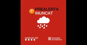 Protecció Civil activa el Pla Inuncat en fase de alerta al prever más de 100 litros de lluvia