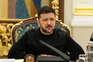 Volodimir Zelenski, presidente de Ucrania.