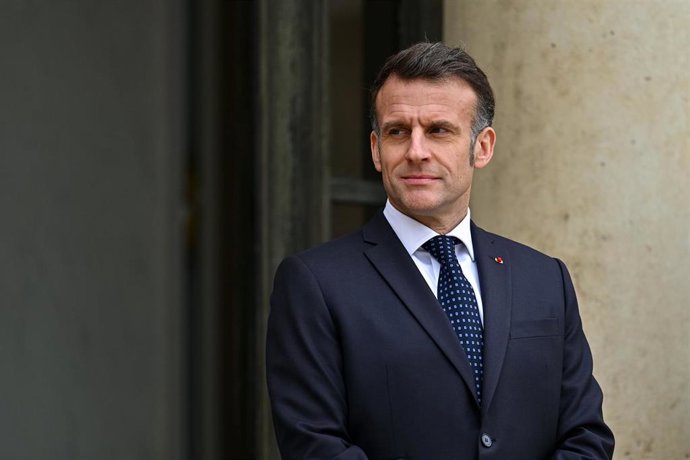 El presidente francés, Emmanuel Macron