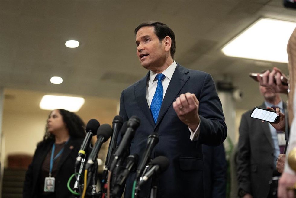 El secretario de Estado estadounidense, Marco Rubio