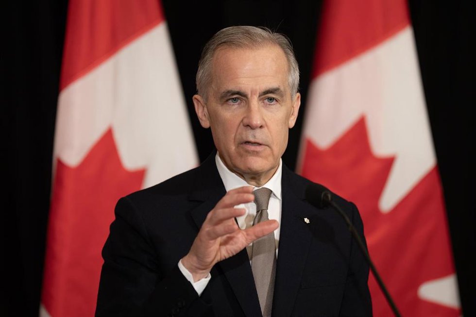 El primer ministro de Canadá, Mark Carney