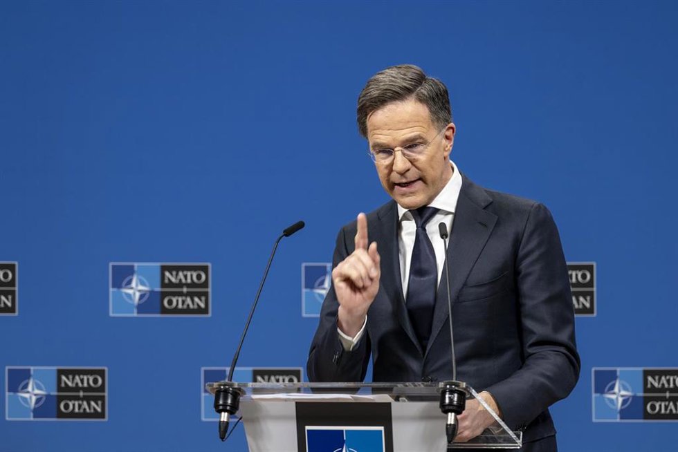 El secretario general de la OTAN, Mark Rutte