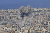 Foto: Líbano.- AMP2.- Seis muertos en dos bombardeos de Israel contra las afueras de la capital de Líbano y el sur del país