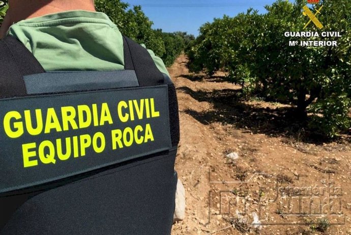 Agente del equipo Roca de la Guardia Civil