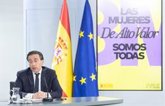 Foto: Albares dice que al PP le está faltando "patriotismo" y "lealtad con los españoles" y niega que el Gobierno esté aislado