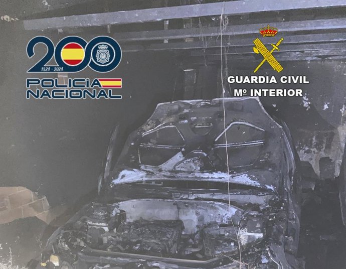 Imagen de uno de los coches afectados