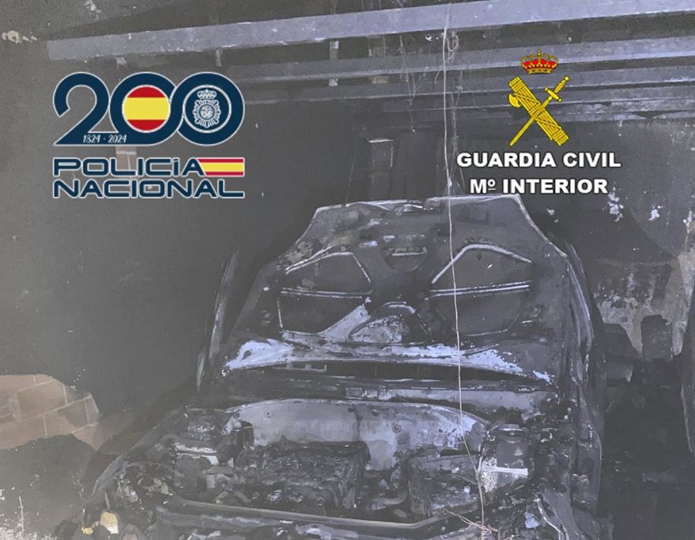 Imagen de uno de los coches afectados